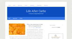 Desktop Screenshot of lifeaftercarbs.com